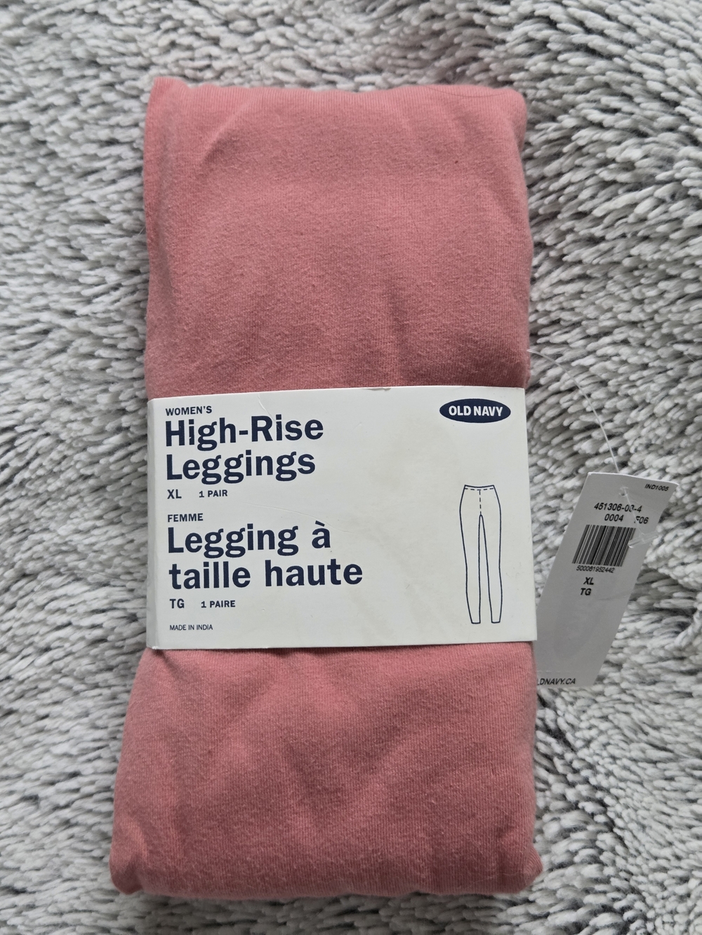 Old Navy Women's High-Rise Leggings in Dusty Rose